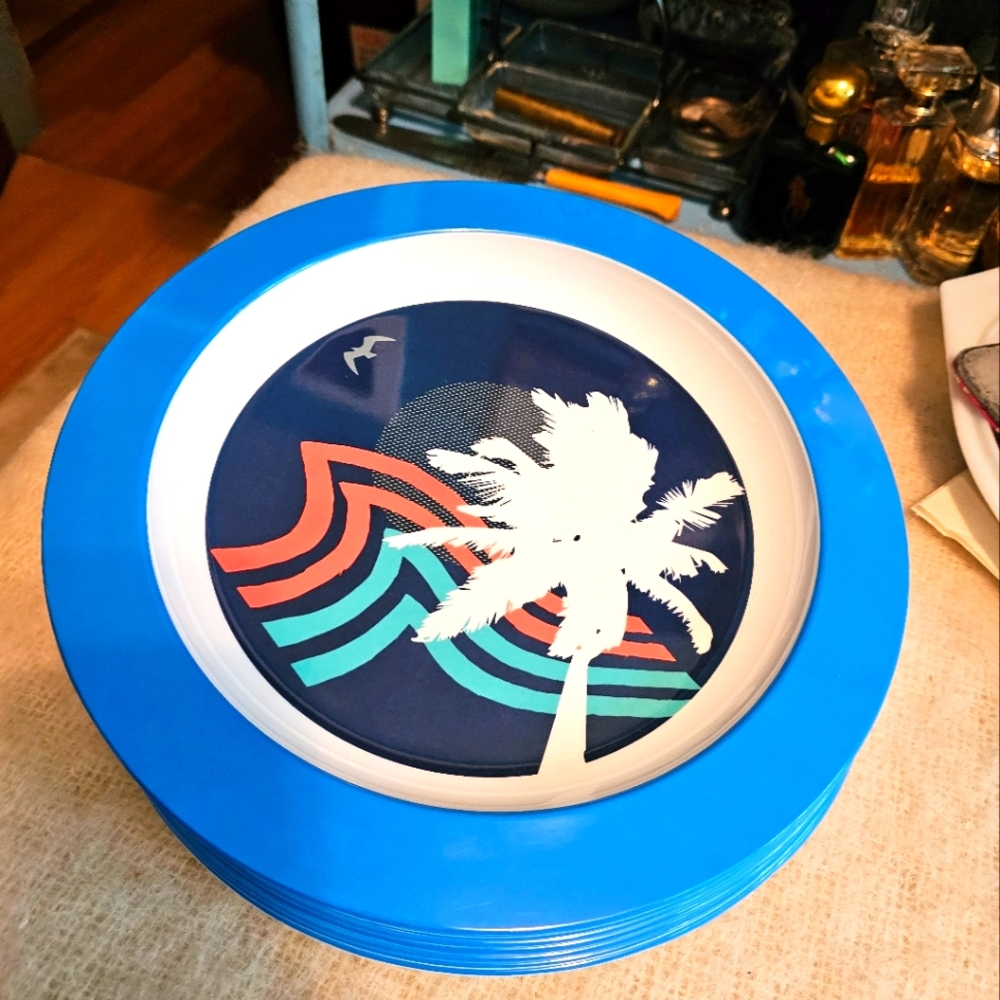1980s Picnic/Patio Plates